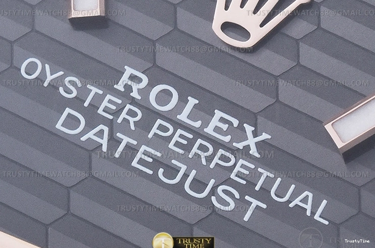 0111 Upgraded RDJ0454B – DJ 36mm Jub Flt 904L RG SS P-Grey Stk VSF VS 780